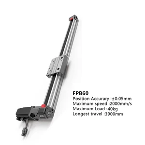 FPB60 CNC Linear Rail Guide Belt Actuator Motion Nema 24 2-phase Stepper Motor - Picture 1 of 5