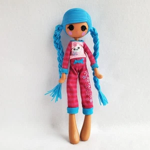Lalaloopsy Mittens Fluff 'N' Stuff GIRLS DOLL 9" Noodle hair Pajamas PJs EUC - Picture 1 of 8