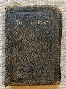 Antiquarian 1895 The New Testament & Psalms Lord Savior Jesus Christ Bible - Picture 1 of 10