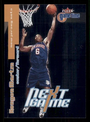 2000-01 Fleer Game Time #109 Kenyon Martin RC /2500 - Image 1 of 2