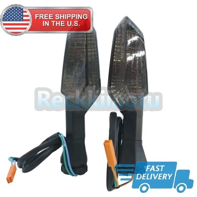 Turn Signal Indicator Lights For Kawasaki Z125 Pro Versys 650 1000 Versys-X 300 - Image 1 of 4
