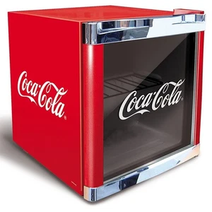CUBES COOLCUBE Coca Cola Getränkekühlschrank freistehend Kühlschrank 48 Liter - Bild 1 von 9