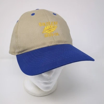 Gorra de béisbol Gold Leaf Seed Co. Otto azul caqui correa ajustable OSFM Foto 1 de 4