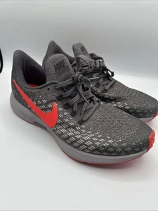 Nike Kinder Air Zoom Pegasus 35 Unisex Jugend Größe 7Y Grau Laufschuhe Sneaker - Bild 1 von 9