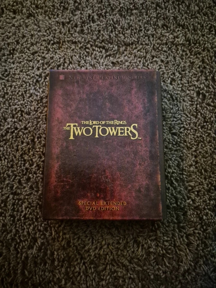 The Lord Of The Rings - The Two Towers Extended Edition 4 DVD Set Foto 1 de 4
