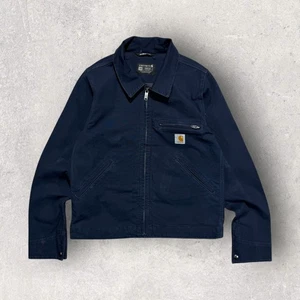 Carhartt Detroit Vintage Jacket XS Blue - Picture 1 of 5