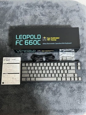 LEOPOLD FC660C Capacitive Non-Contact Keyboard Used/Tested - Image 1 of 4