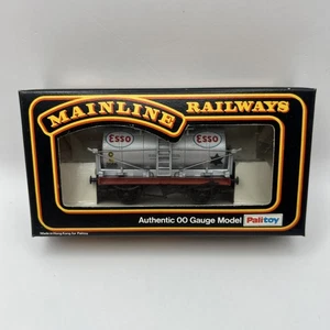 Mainline 37-153 Silver Esso Tanker Wagon 00 Gauge Boxed - Picture 1 of 6