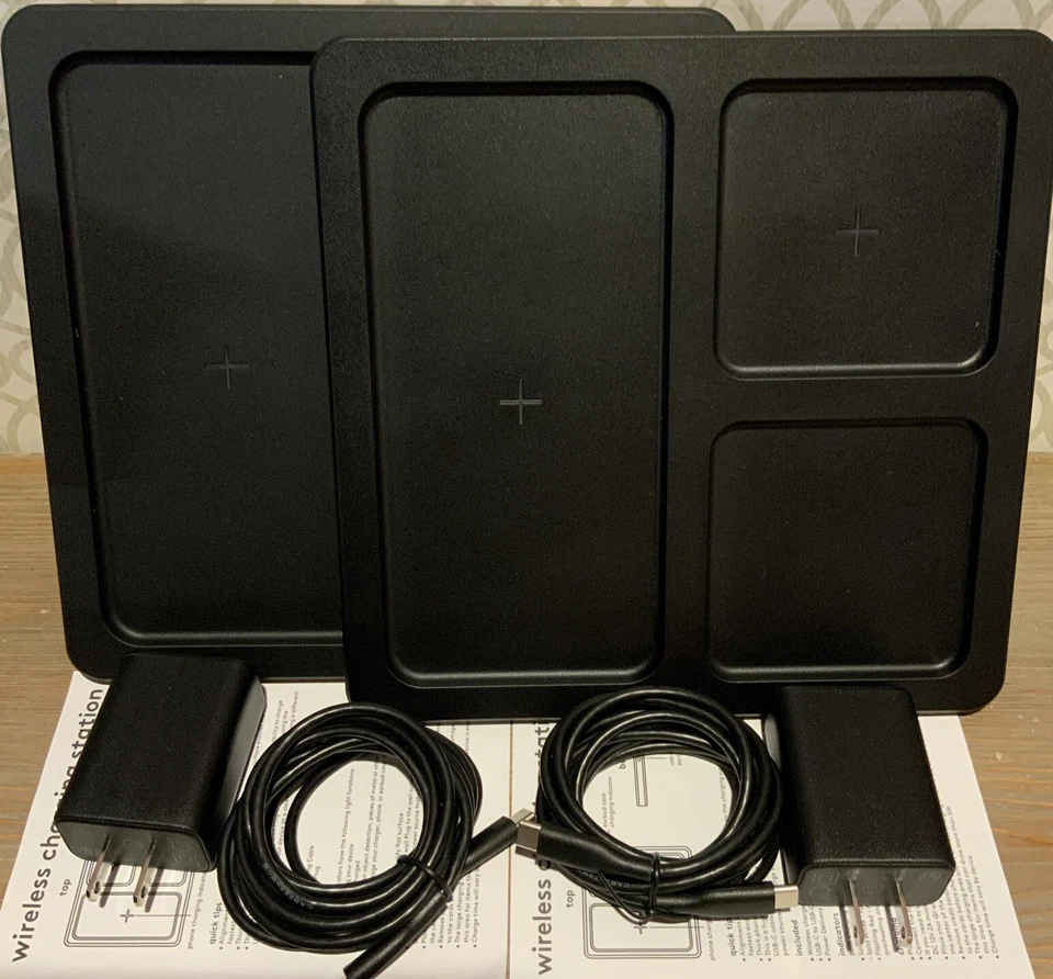 Heyday 10w Qi Wireless Charging Station Black 063