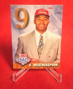 Clarence Weatherspoon NBA Draft NBA Hoops 1993 Basketball Card #9 - Picture 1 of 1