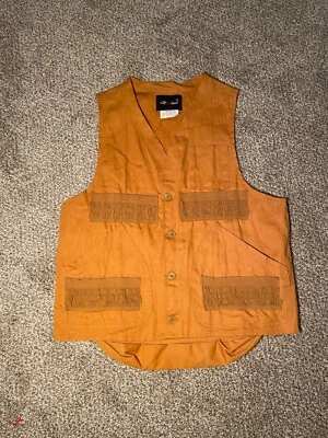 Vintage RedHead Duck Hunting Vest Men’s M Canvas Loop Game Bag Bird Japan Made - Image 1 of 4
