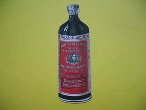 Vignette ; Saxlehner buc Hunyadi Janos - Bittersalzquelle - Imagen 1 de 3