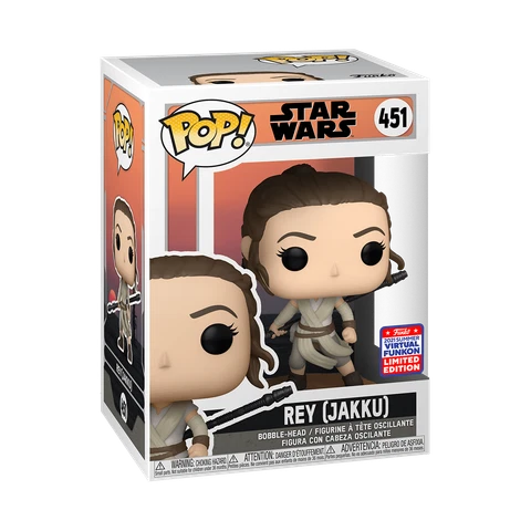 Funko POP! Star Wars The Rise of Skywalker Rey (Jakku) #451 Vinyl Figure Cover