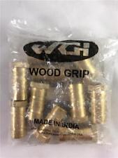 NEW 10 Pack Wood Grip Brass Anchor For Pool Safety Cover Concrete Deck