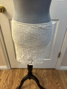 Gonna da donna elastica vita mezza slip pizzo sottogonna ufficio pendolare - Foto 1 di 3
