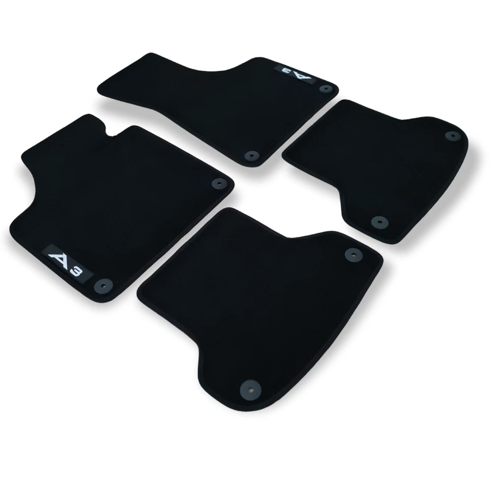 Alfombrillas para coche Audi A3 2003-2013 calidad OEM terciopelo revestimiento Foto 1 de 4