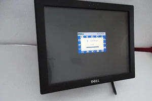 Dell E157FPTe Touchscreen POS/Retail 15" Monitor VGA USB Line In XM180 for PARTS - Picture 1 of 10