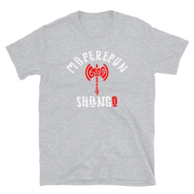 Shango Santería Papa Chango Camiseta Yoruba Ifa Religión Xango Orisha Diosa  Foto 1 de 4