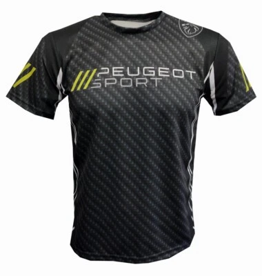 T-shirt Peugeot Sport 207 208 308 2008 3008 rally tuning corsa viaggio regali 33 - Immagine 1 di 3