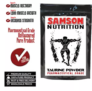 Taurine Powder 1kg, Unflavoured, Trusted Premium Quality Dietary Supplement - Picture 1 of 7