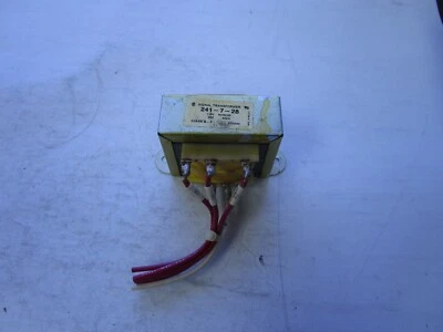 SIGNAL TRANSFORMER 241-7-28 TRANSFORMER 115V 28V 56VA - Image 1 of 3