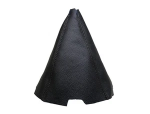 Punto negro se adapta a MAZDA RX-8 (2003-2012) Gear Gaiter 100 % cuero - Imagen 1 de 1