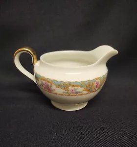 Elite Works Limoges Crema Manico Manico Francese Oro Turchese Dorato - Foto 1 di 7