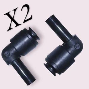2 X Caravan RV Water John Guest Type Elbow with Stem 12mm x 12mm - Picture 1 of 5