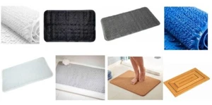 Alfombra de ducha antideslizante de baño de baño de corcho masaje para pies de bambú de corcho de madera VARIOS - Imagen 1 de 12