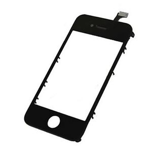 RICAMBIO VETRO ESTERNO+TOUCH SCREEN per APPLE IPHONE 4S +FRAME DISPLAY LCD COVER