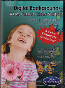Savage Chroma Key Digital Background DVD Baby Child 