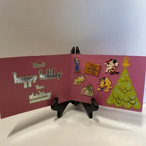 Disney Navidad Adviento Calendario 6 Pin Set Día 7 a 12 2006 LE 1000 - Imagen 1 de 15