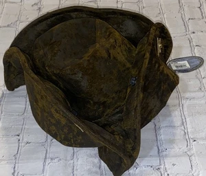 Disney Parks Elope Pirates of the Caribbean Jack Sparrow Brown Adult Pirate Hat - Picture 1 of 22