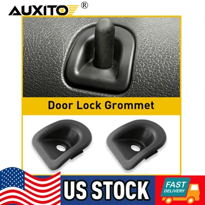 Kit de ojales de bloqueo de panel de puerta negros para cubiertas 2005-2014 Ford Mustang o Shelby Foto 1 de 4