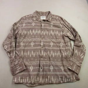 Mountain Khakis Shirt Mens XL Long Sleeve Button Front Casual Classic Fit Brown - Picture 1 of 10