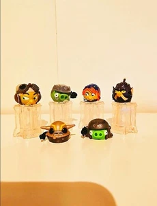 Angry Birds Star Wars Telepods Rebels Vs Villains Lot Of 6 QR Codes Great Shape - Picture 1 of 8