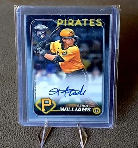 2024 Topps Chrome Baseball Alika Williams RA-AWI Auto RC - Picture 1 of 2