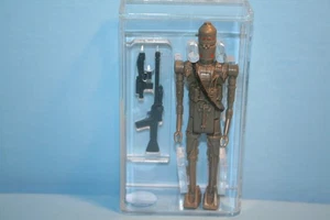 FIGURAS DE COLECCIÓN STAR WARS GRADO AFA IG-88 80+NM+ 80 HK ARMA KENNER - Imagen 1 de 11