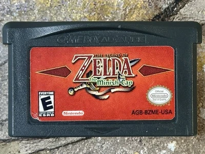 Zelda The Minish Cap Cartridge - Nintendo Game Boy Advance **TESTED** - Image 1 of 2