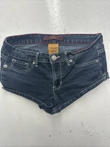 Domaine Brand Jean Shorts Dark Blue Denim Junior Size 7 - Picture 1 of 12
