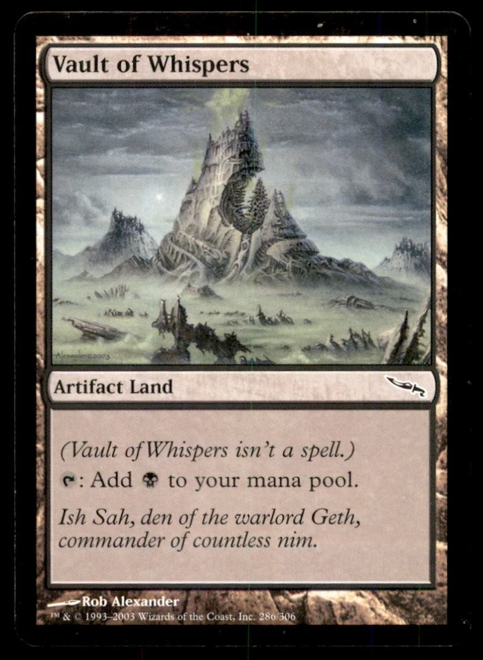 MTG Vault of Whispers LP Light Play Mirrodin [4929] - Image 1 of 1
