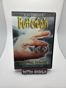 ButterCoin DVD Alex Lourido Mentalismus Trick Psychotische Neurotik Magie SELTEN OOP - Bild 1 von 4