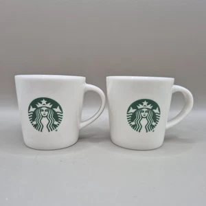 Paar 2015 Starbucks 3 Oz. Espressotassen mit Starbucks Meerjungfrau Emblem - Bild 1 von 8