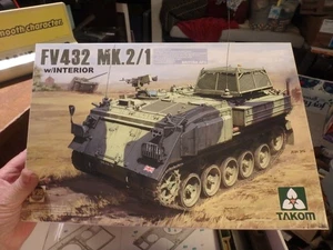 3J -2017 TAKOM model kit-1:35 - FV432 MK.2.1 w/ interior -complete - Picture 1 of 4