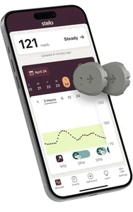 Stelo Glukose Biosensor Kit 2er Pack Dexcom Diabetes Brandneu EXP 30.09.2026 - Bild 1 von 5