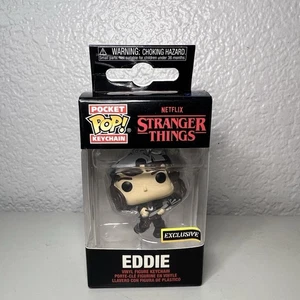 Funko Pocket Pop! Keychain Stranger Things EDDIE MUNSON Hot Topic Exclusive - Picture 1 of 6