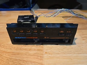 1989-1991 Mazda RX7 HVAC Control Unit FC RX7 Climate Fan Switch Logicon Heat A/C - Picture 1 of 11