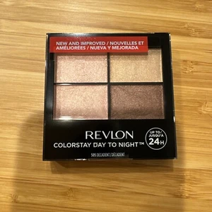 Revlon Colorstay 24 Hour Day to Night Brown Eye Shadow Quad 505 DECADENT - Picture 1 of 2