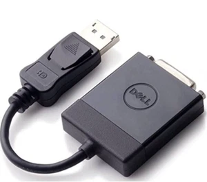 THREE(3pc) Dell DisplayPort to DVI (Single Link) KKMYD (064XF6) Model DANARBC084 - Picture 1 of 8