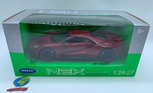 Welly Ford GT 2017, modello in scala 1:24 - 1:25, (1775), vintage - Foto 1 di 5